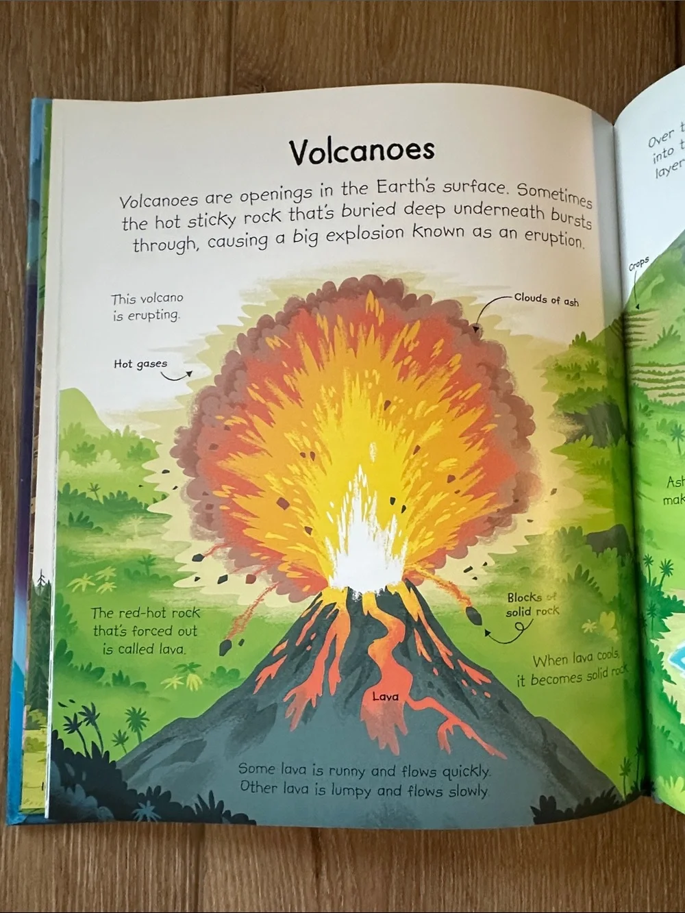 Usborne My Very First Our World Book - Bright Blue and Yellow Cover